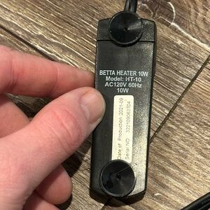 Betta Fish Heater 10W Black